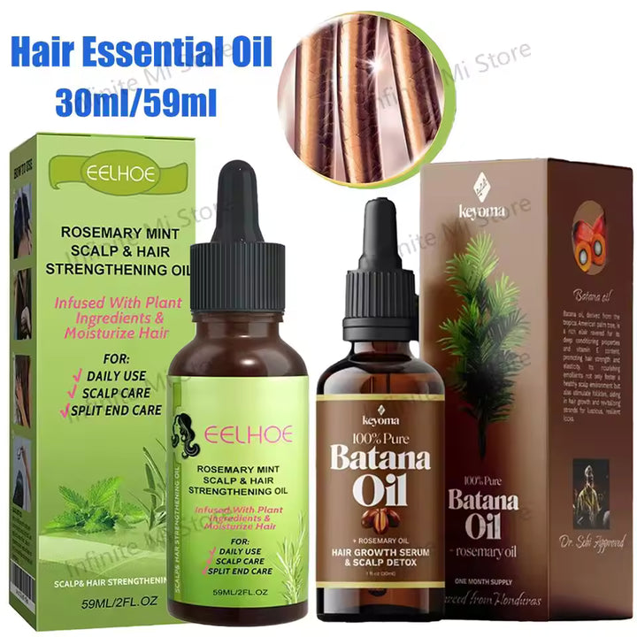 Batana Oil with Rosemary, Rosemary Mint Scalp  for Hair