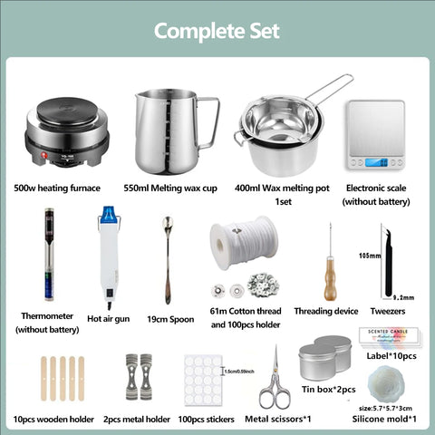 Candle making kit