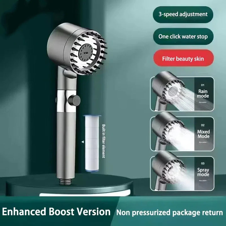 Shower Head Brush Massage and Filter