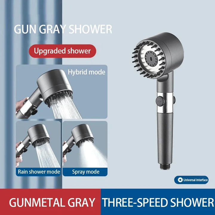 Shower Head Brush Massage and Filter