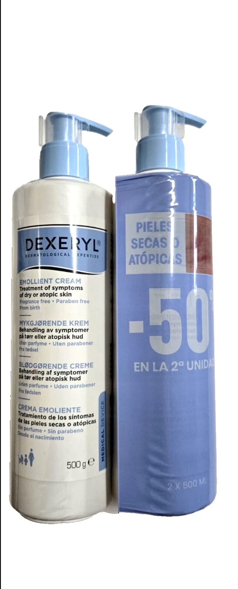 Dexeryl Creme Emoliente 2x500g